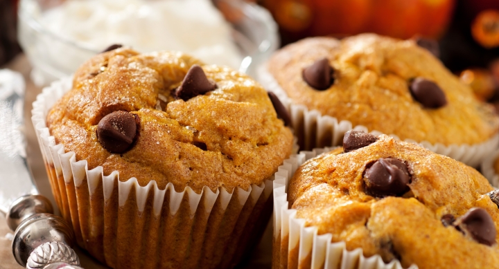 Pumpkin Protein Muffins